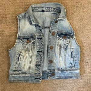 Denim vest